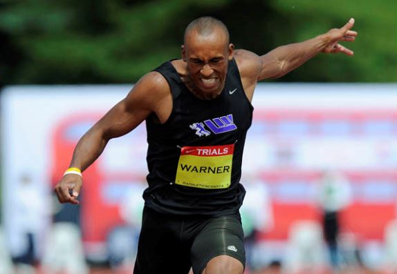 Damian Warner 100m